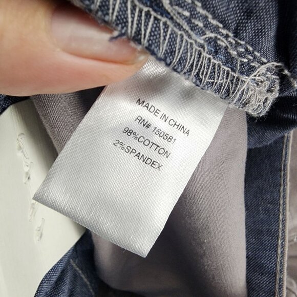 Flag & Anthem Pants Mens 30x34 Gray Stretch Nashville Straight *NWT* - Picture 13 of 15